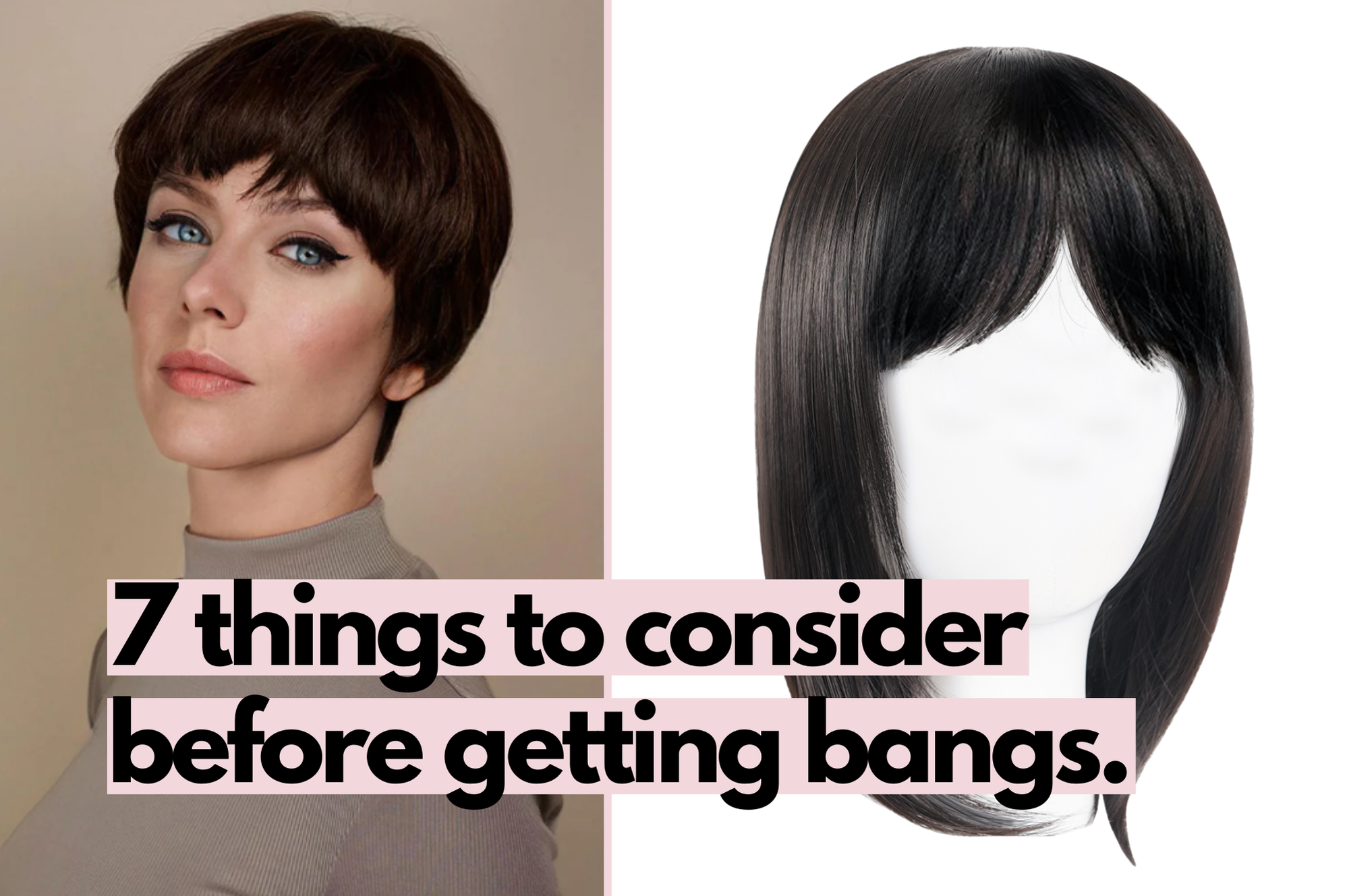 What to Consider Before Getting Bangs + Hair Expert Tips.