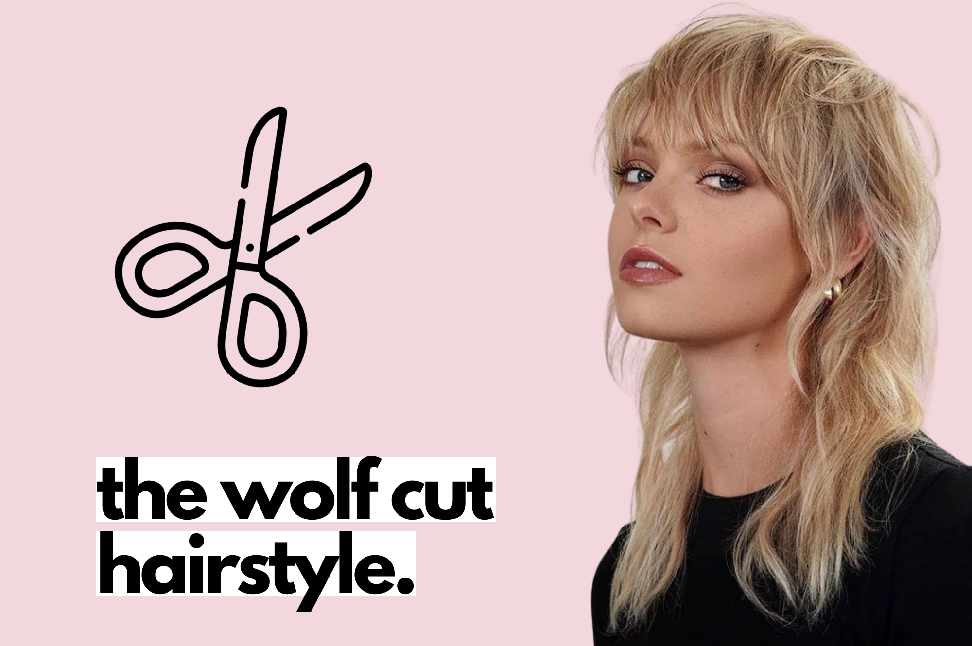 hair trends: wolf cut.