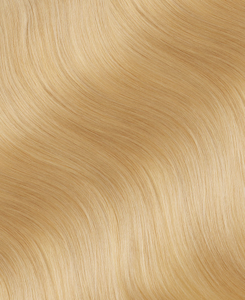 tape-in hair extensions #28 honey blonde.