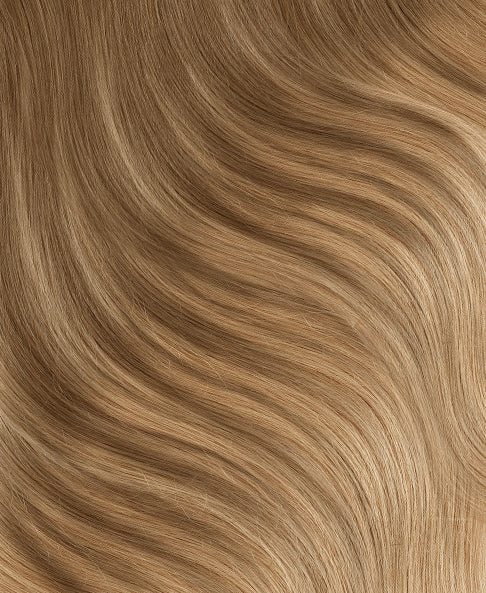 tape-in hair extensions #7r14 teddy blonde.