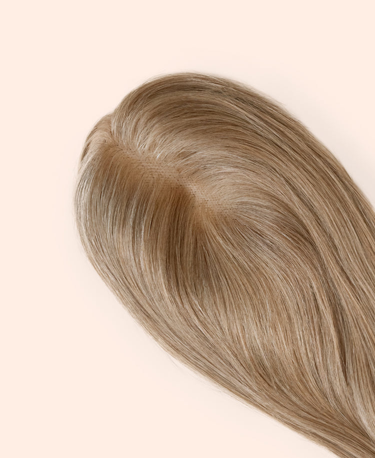 hair topper medium blonde (#14).