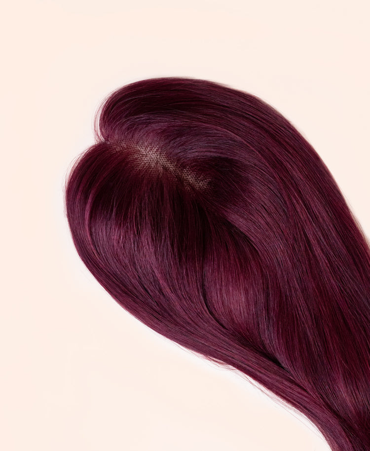 hair topper cherry red (#99j).