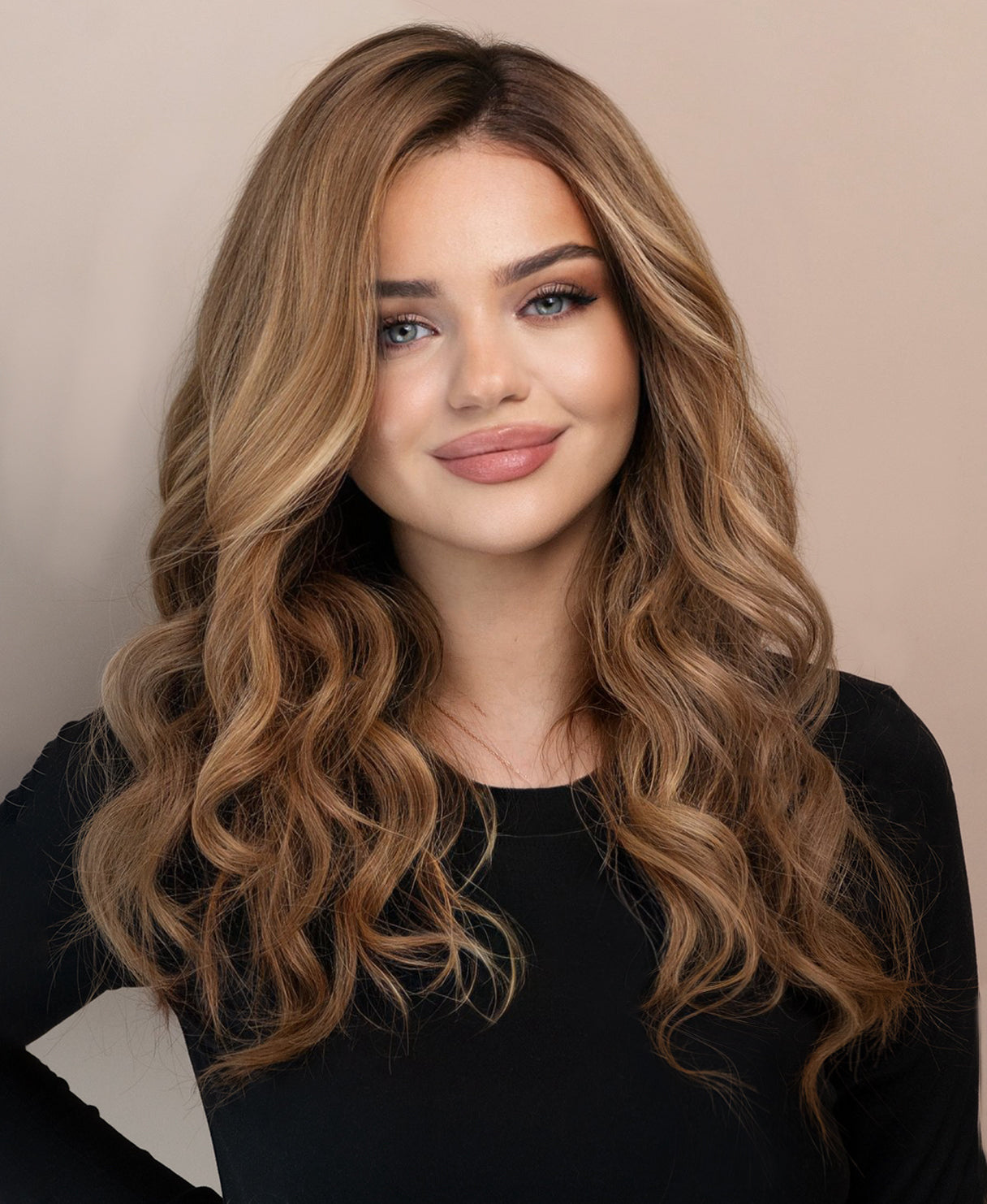 Balayage good blonde freepart lace wig