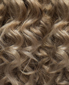 curly blonde color