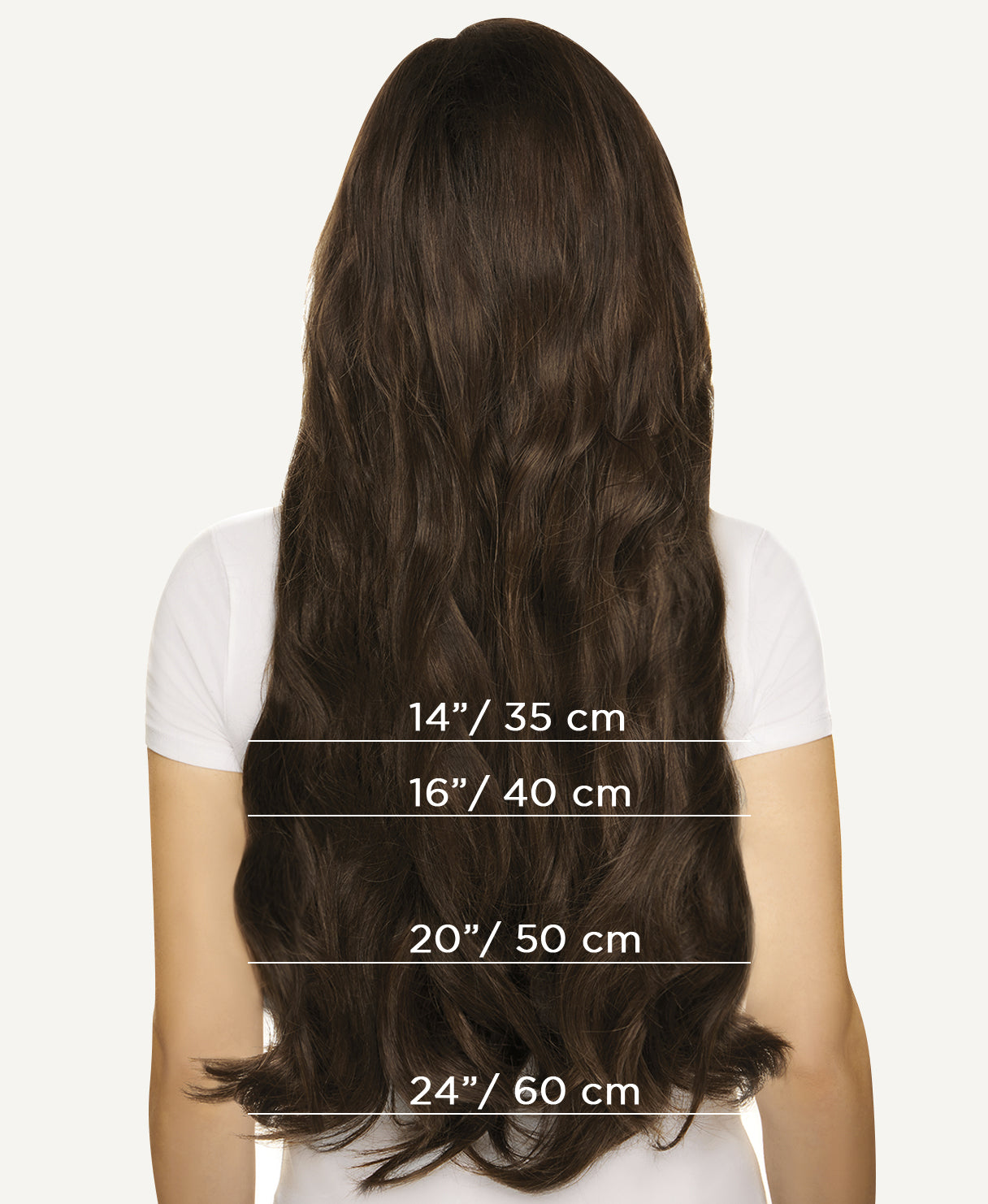 Irresistible Me Clip in Human Hair Extensions Medium Brown Color 4 100 Remy Remi Straight Clip Ins Extension Clips Pieces Full Head Set